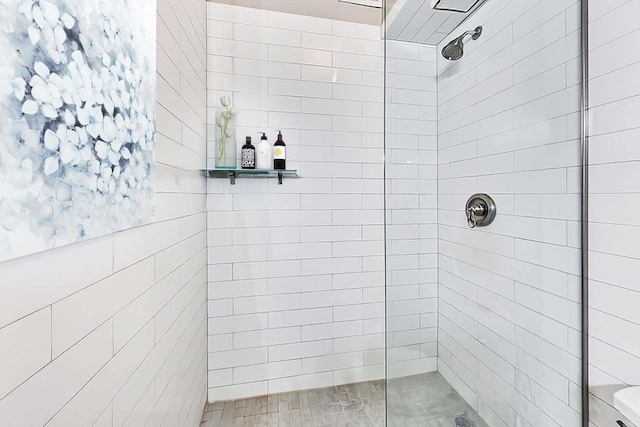 110 N Peoria St Unit 205, Chicago, IL 60607 - full bathroom with a walk in shower