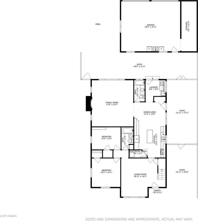 1019 Rockland Rd, Lake Bluff, IL 60044 - view of property floor plan