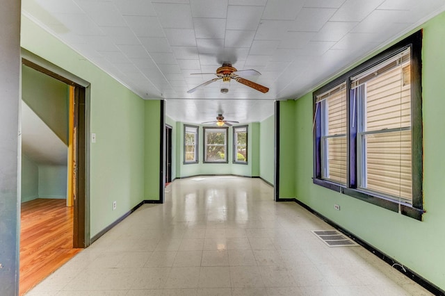 3134 W 39th Pl, Chicago, IL 60632 - unfurnished room with a ceiling fan and baseboards