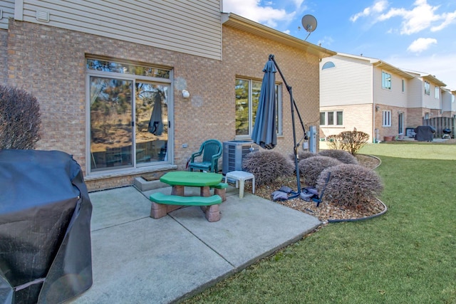 11042 Quail Dr, Mokena, IL 60448 - view of patio featuring grilling area