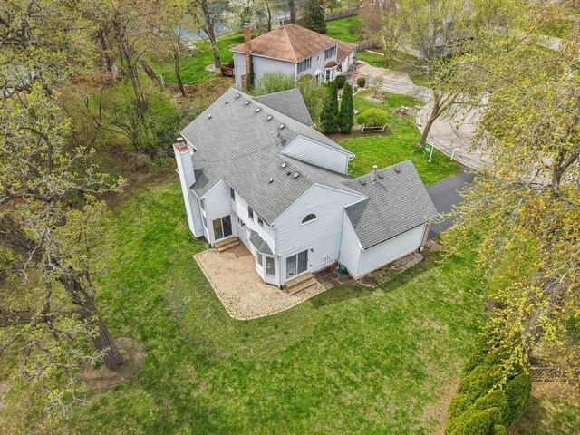 drone / aerial view