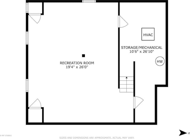 610 N Rohlwing Rd, Palatine, IL 60074 - property floor plan