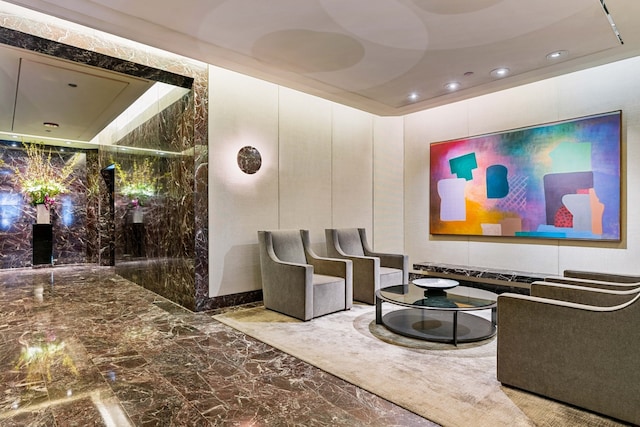view of building lobby