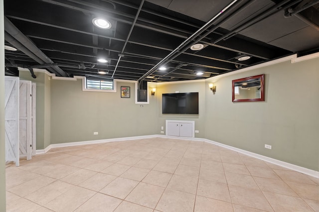 231 W Hickory Rd, Lombard, IL 60148 - basement with tile patterned flooring
