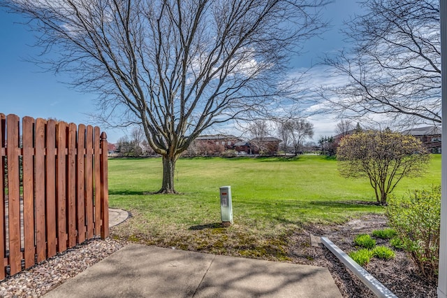 3924 Garnette Ct, Naperville, IL 60564 - view of yard featuring fence