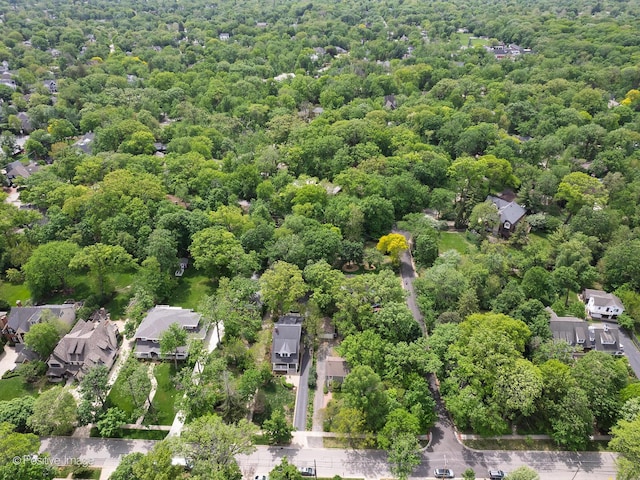 1325 Gilbert Ave, Downers Grove, IL 60515 - aerial perspective of suburban area featuring a forest