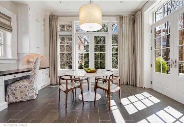 1853 N Burling St, Chicago, IL 60614 - sunroom / solarium featuring french doors