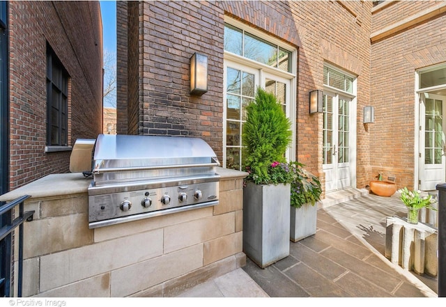 1853 N Burling St, Chicago, IL 60614 - view of patio / terrace with french doors