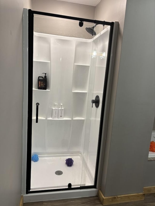 full bath with a stall shower