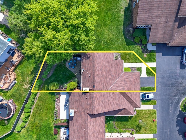 650 Cress Creek Ln, Crystal Lake, IL 60014 - view of property location featuring property boundaries highlighted