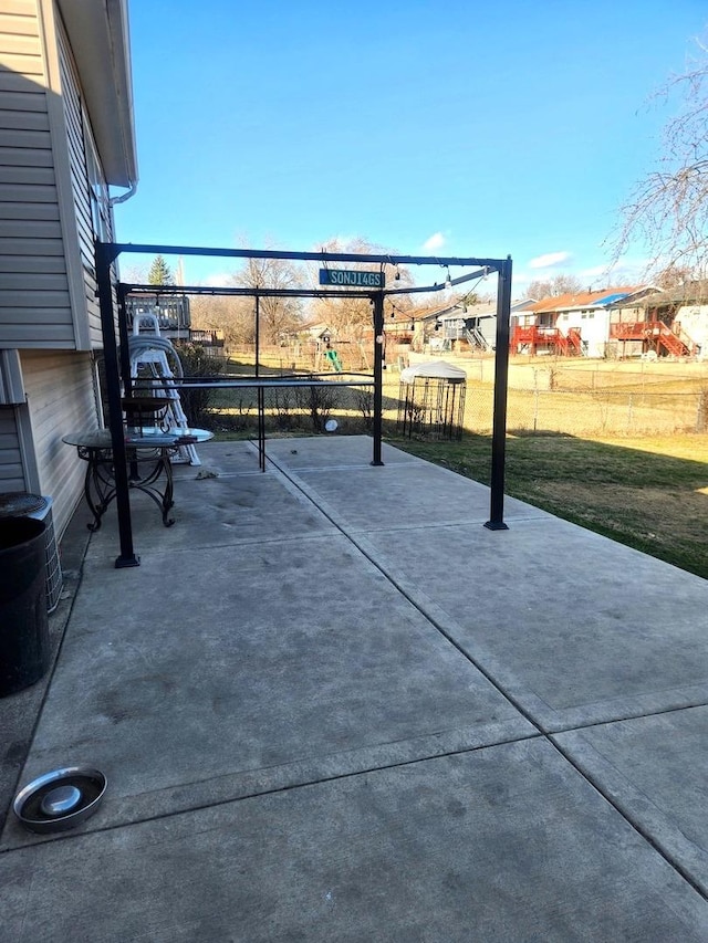 17109 Magnolia Dr, Hazel Crest, IL 60429 - view of patio / terrace
