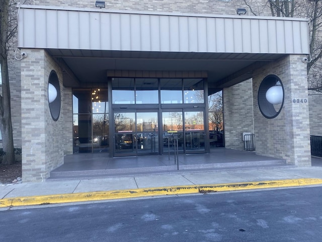 6340 Americana Dr Unit 1213, Willowbrook, IL 60527 - view of exterior entry with brick siding