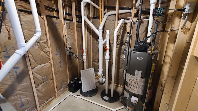 utilities featuring water heater
