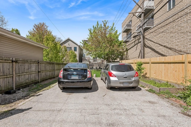 1943 N Whipple St, Chicago, IL 60647 - uncovered parking lot with a garden