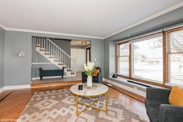 3209 Charlemagne Ln, Saint Charles, IL 60174 - dining area featuring baseboards, a chandelier, ornamental molding, and light wood-style flooring