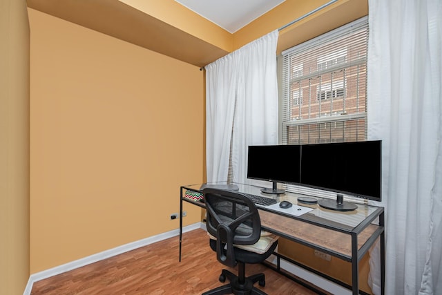 4700 N Monticello Ave Unit 102, Chicago, IL 60625 - office space with baseboards and wood finished floors