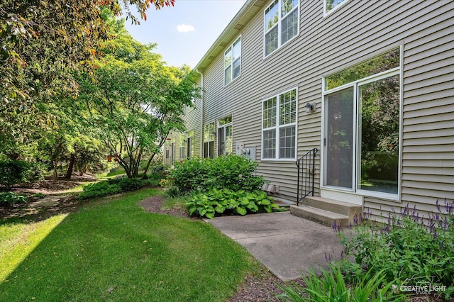 2823 White Thorn Cir, Naperville, IL 60564 - view of grassy yard featuring entry steps