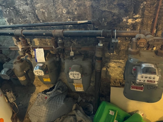 view of utility room