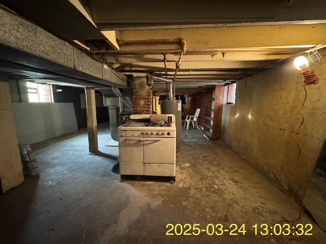 936 N Karlov Ave, Chicago, IL 60651 - below grade area featuring water heater