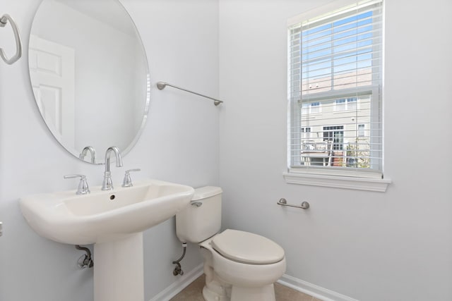 3576 Gabrielle Ln, Aurora, IL 60504 - half bath with baseboards and toilet