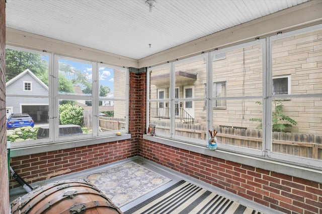 708 W Church St, Champaign, IL 61820 - view of unfurnished sunroom