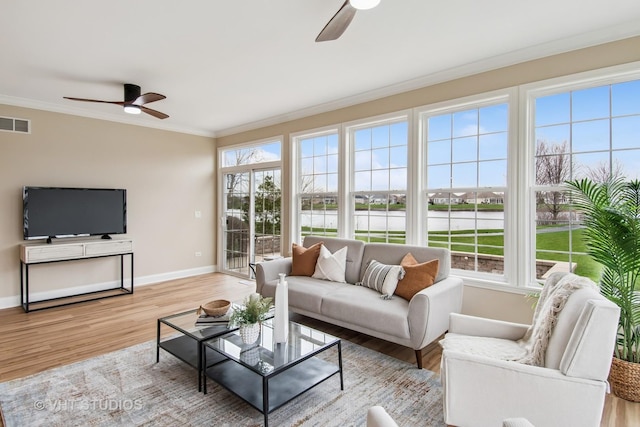 3607 Greystone Ave, Naperville, IL 60564 - sunroom featuring a healthy amount of sunlight and visible vents