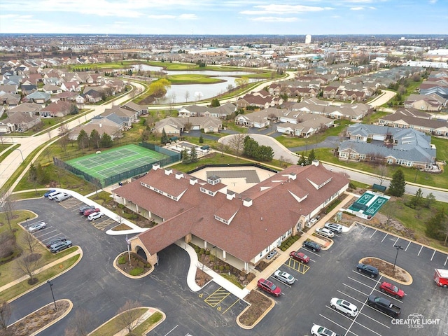 3607 Greystone Ave, Naperville, IL 60564 - bird's eye view with a residential view