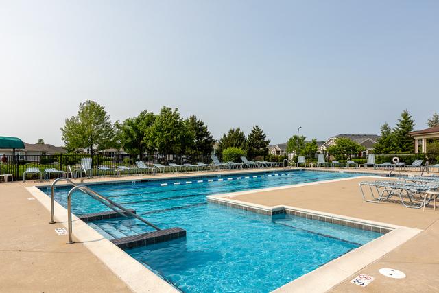 3607 Greystone Ave, Naperville, IL 60564 - pool featuring a patio area and fence
