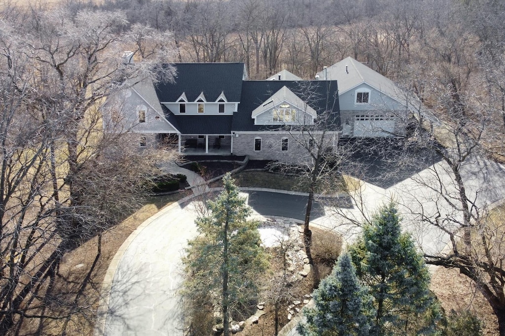 bird's eye view