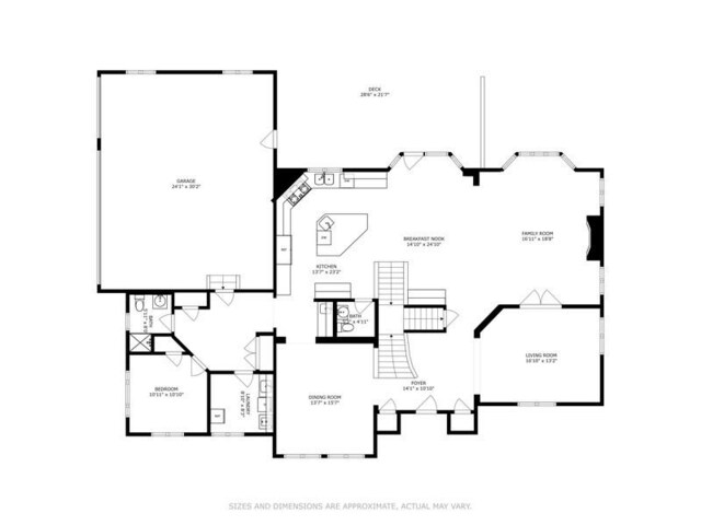 4020 Noble Ct, Northbrook, IL 60062 - home floor plan