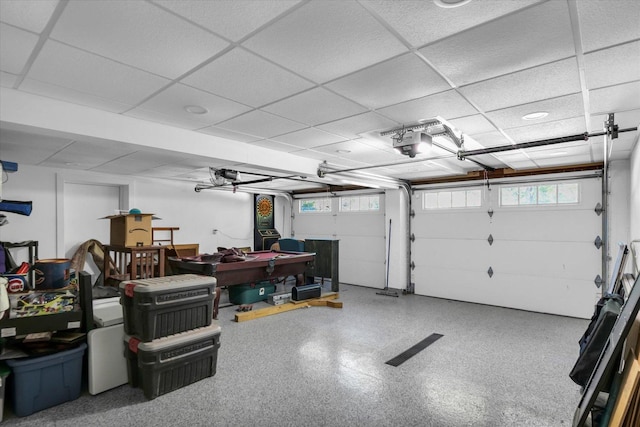 2066 County Road 125 E, Mahomet, IL 61853 - garage with a garage door opener