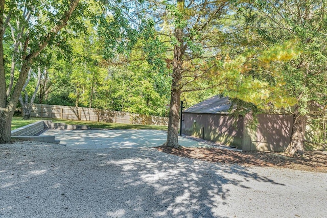 2066 County Road 125 E, Mahomet, IL 61853 - view of yard with fence