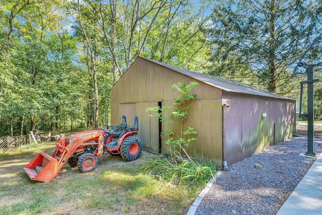 2066 County Road 125 E, Mahomet, IL 61853 - view of pole building