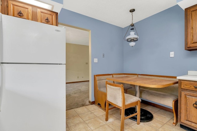 5815 E S Prairie Dr, Morris, IL 60450 - dining space featuring light carpet and light tile patterned floors