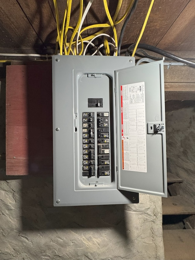 utilities with electric panel