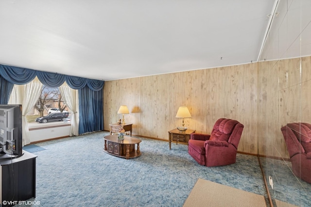 605 Saginaw Ave, Calumet City, IL 60409 - living area with baseboards and carpet