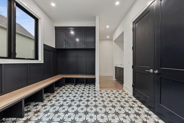 260 E Grantley Ave, Elmhurst, IL 60126 - mudroom with a decorative wall, recessed lighting, and light floors