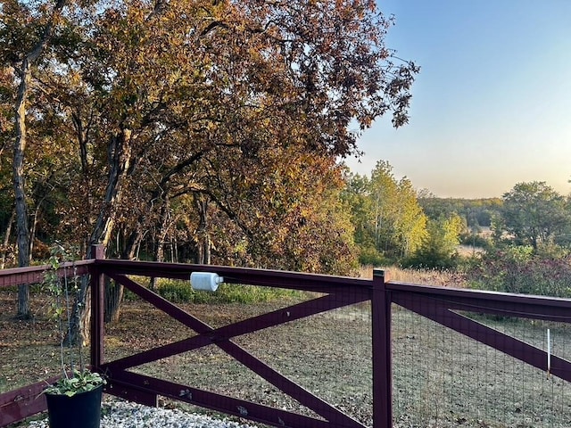 view of gate