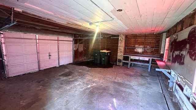 2830 Bernice Rd, Lansing, IL 60438 - garage featuring wood ceiling
