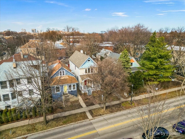 623 Oakton St, Evanston, IL 60202 - aerial view