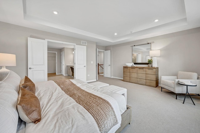 2547 Mallet Ct, Naperville, IL 60564 - ensuite bathroom featuring a garden tub, ensuite bath, recessed lighting, and a stall shower