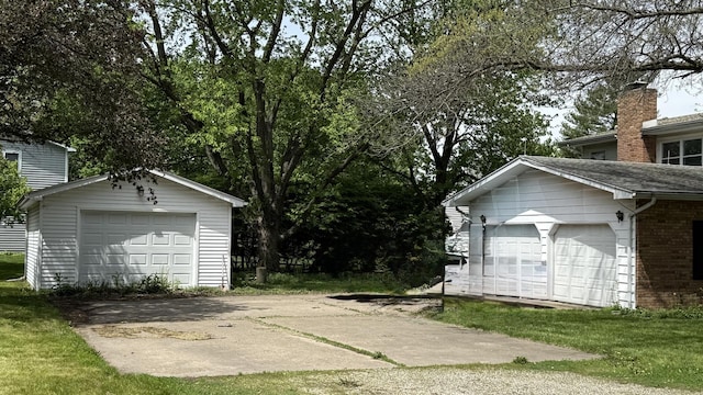 203 S Whitehead St, Tolono, IL 61880 - view of detached garage