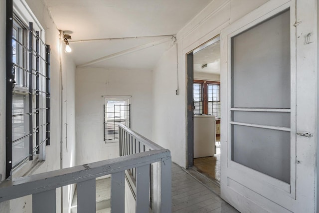 9241 S Blackstone Ave, Chicago, IL 60619 - hall featuring an upstairs landing and wood finished floors