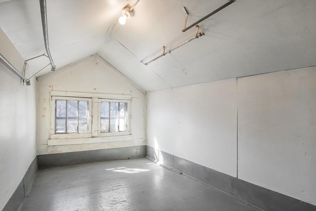 9241 S Blackstone Ave, Chicago, IL 60619 - interior space with lofted ceiling and concrete floors