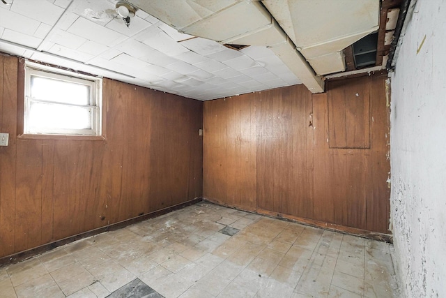 9241 S Blackstone Ave, Chicago, IL 60619 - empty room featuring wood walls