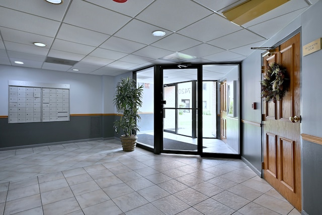 7420 W Lawrence Ave Unit 402, Harwood Heights, IL 60706 - building lobby featuring floor to ceiling windows