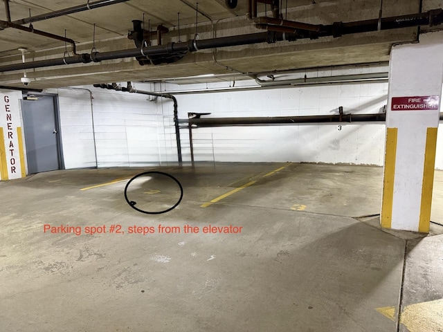 7420 W Lawrence Ave Unit 402, Harwood Heights, IL 60706 - view of parking deck