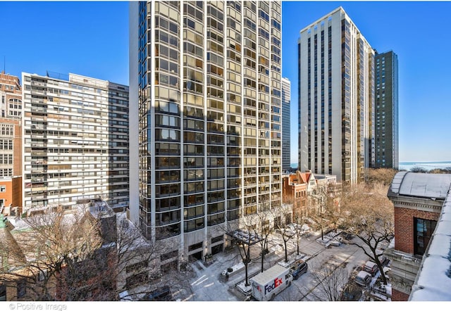 view of property with a city view