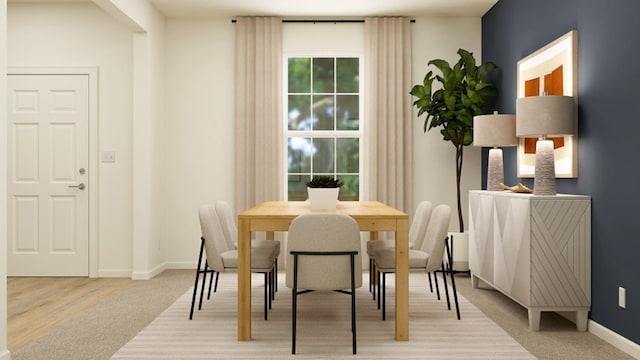 12615 Skeels St, Huntley, IL 60142 - carpeted dining space with baseboards