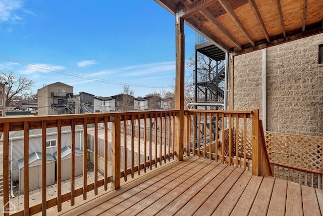 view of deck